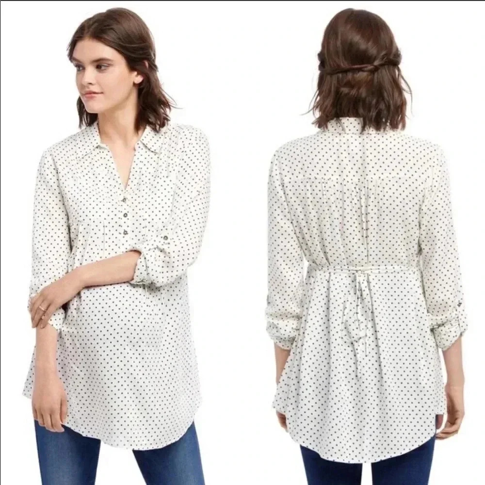 NWT Motherhood Maternity Convertible Sleeve Top - Picture 2 of 8